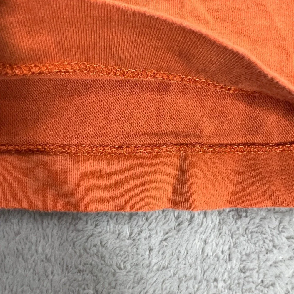 Polo Ralph Lauren Pony Logo T-Shirt Mens 2XL Orange Short Sleeve Crewneck Tee